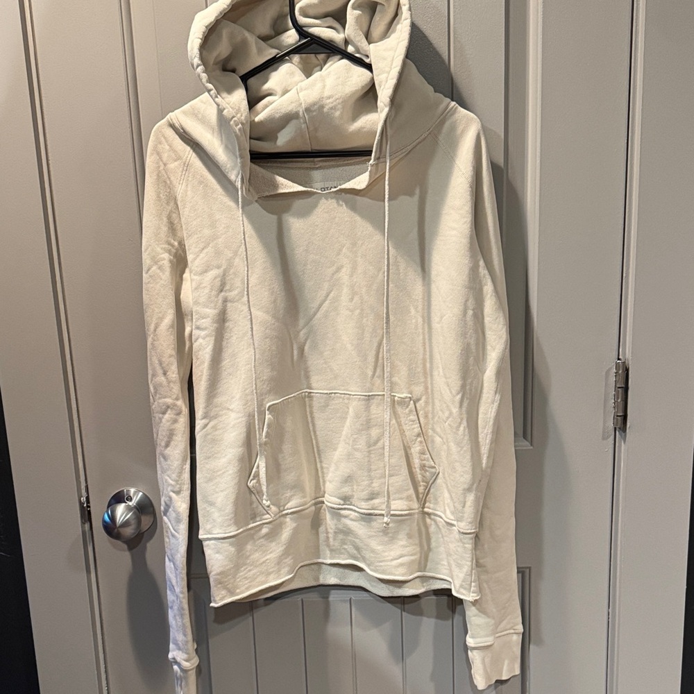 Nili Lotan Off-White Hooded Sweatshirt